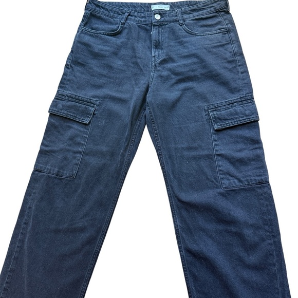 Mango POCKET CARGO JEANS size 12 - Picture 6 of 13